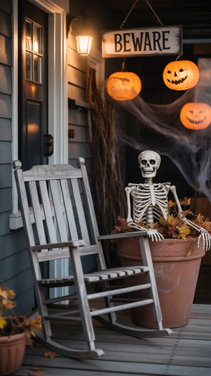 Halloween Home Entry Ideas 2025: Stylish & Spooky Front Porch Inspiration