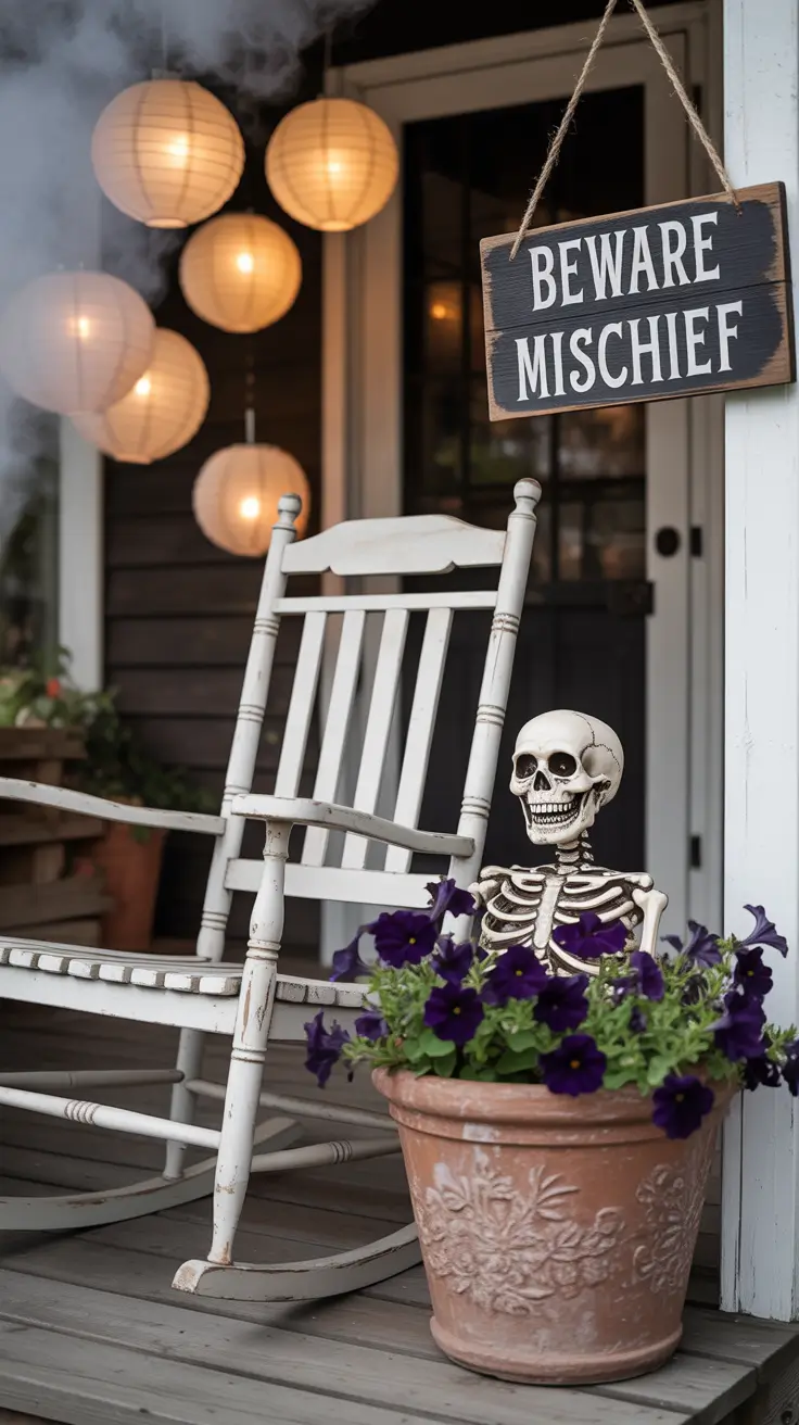 Halloween Home Entry Ideas 2025: Stylish & Spooky Front Porch Inspiration
