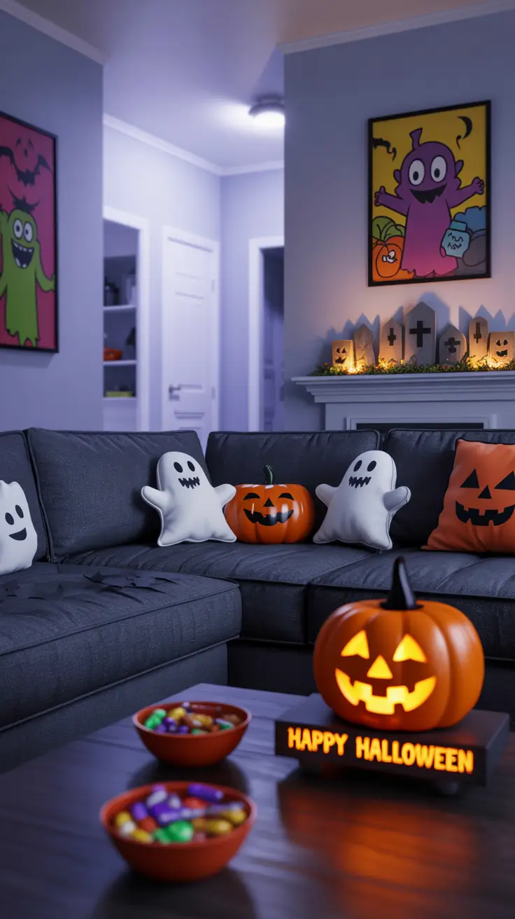 Halloween Living Room Decor Ideas 2025: Trendy, Cozy & Aesthetic Inspiration