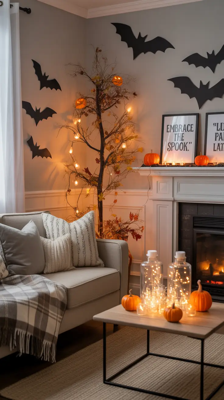 Halloween Living Room Decor Ideas 2025: Trendy, Cozy & Aesthetic Inspiration