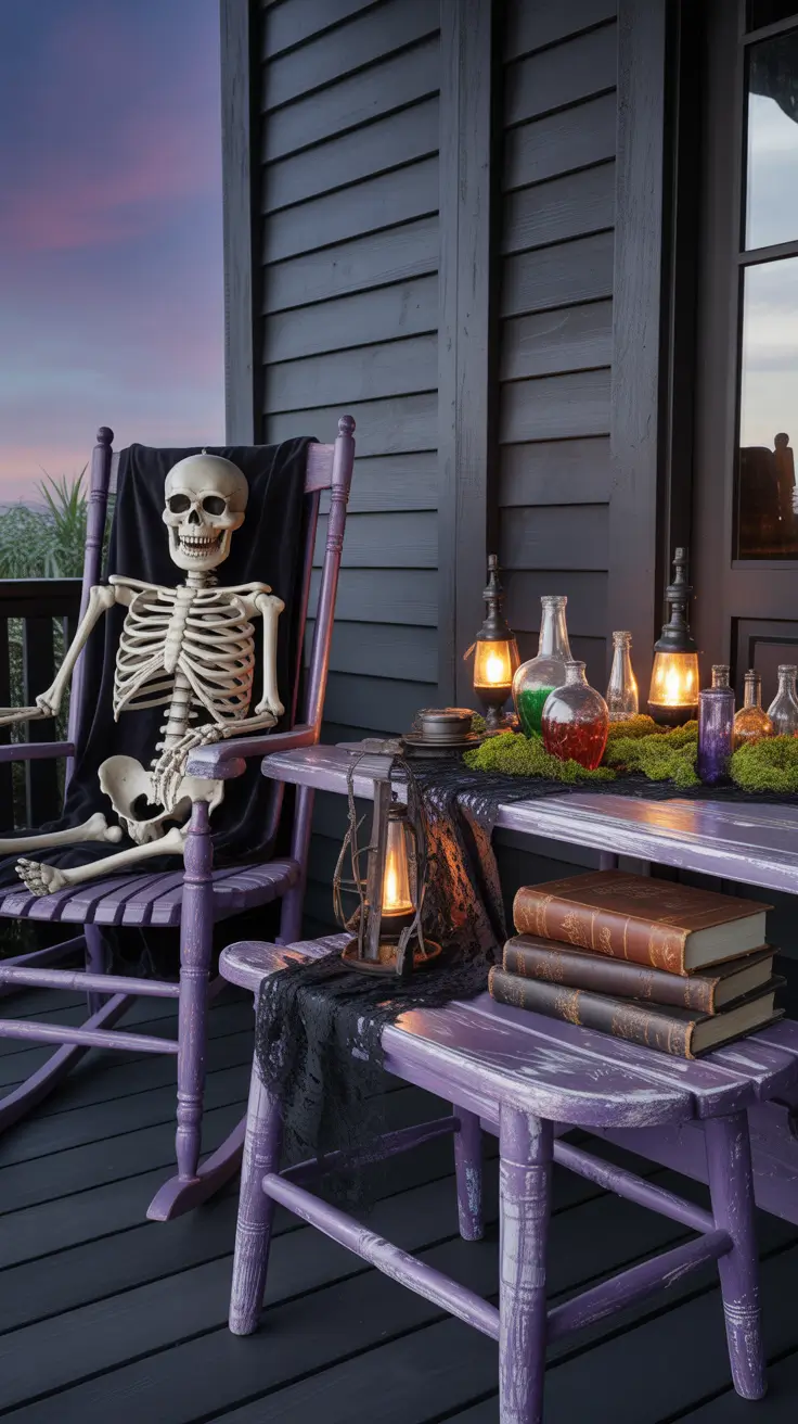 Halloween Home Entry Ideas 2025: Stylish & Spooky Front Porch Inspiration
