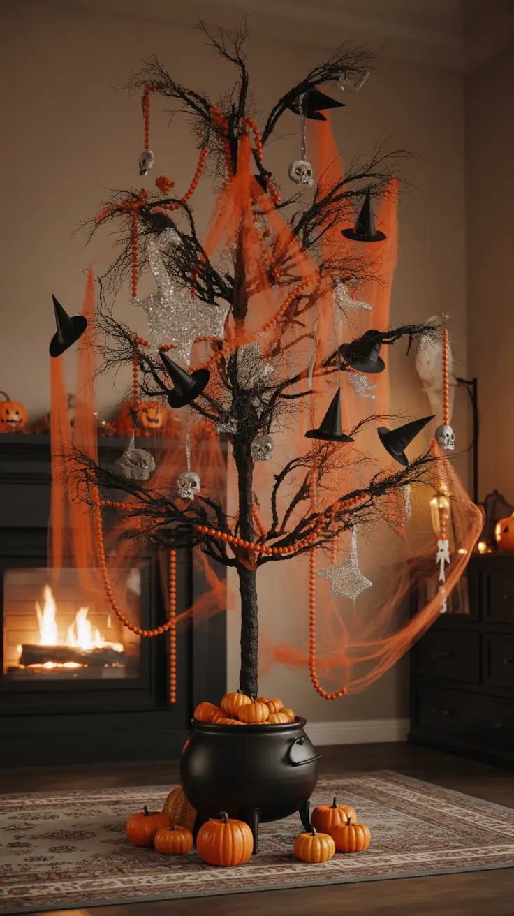 51+ Halloween Tree Ideas 2025: Unique Indoor and Outdoor Decorations