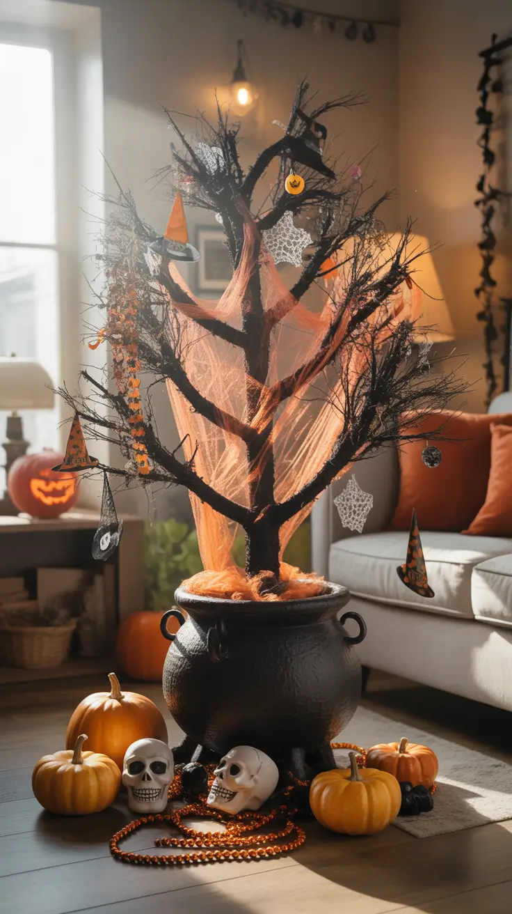 51+ Halloween Tree Ideas 2025: Unique Indoor and Outdoor Decorations