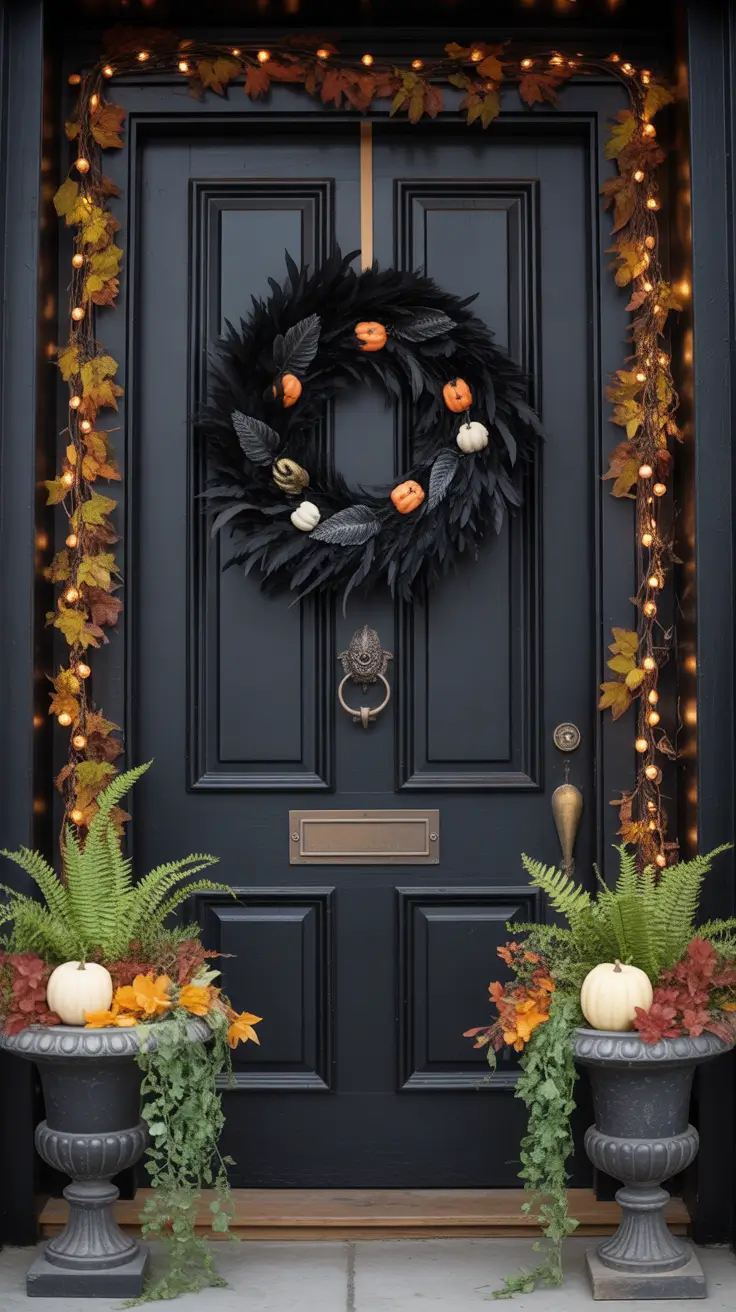 Halloween Home Entry Ideas 2025: Stylish & Spooky Front Porch Inspiration