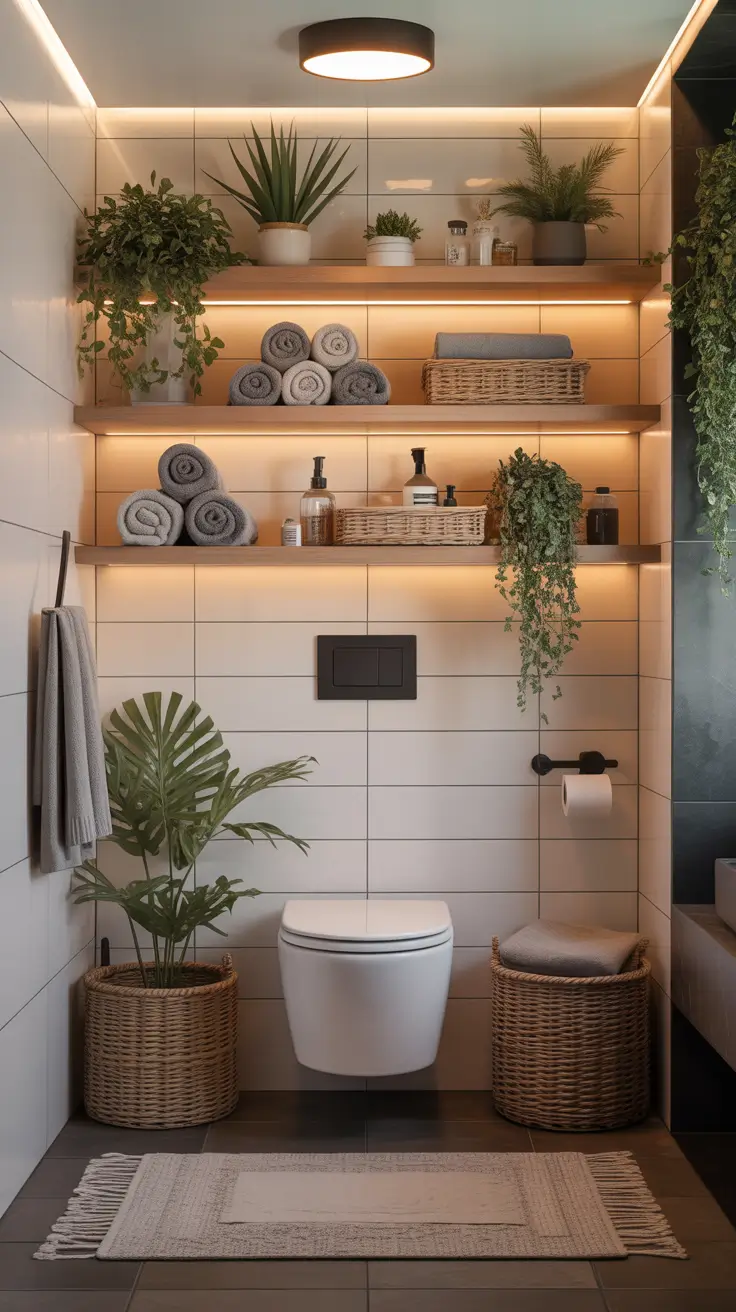 Bathroom Shelves Ideas 2026: Creative, Modern & Functional Storage Solutions