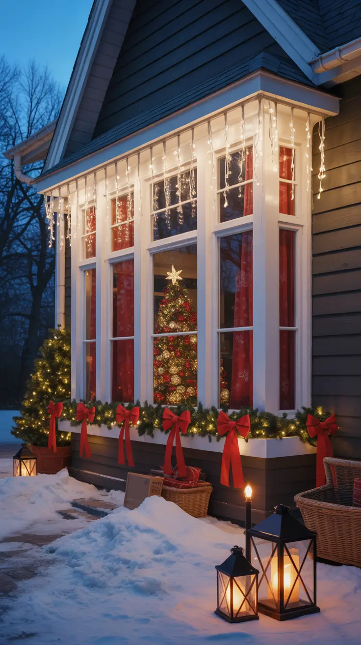 Red and White Christmas Lights 2025 – Inspiring House Ideas for Indoors and Outdoors