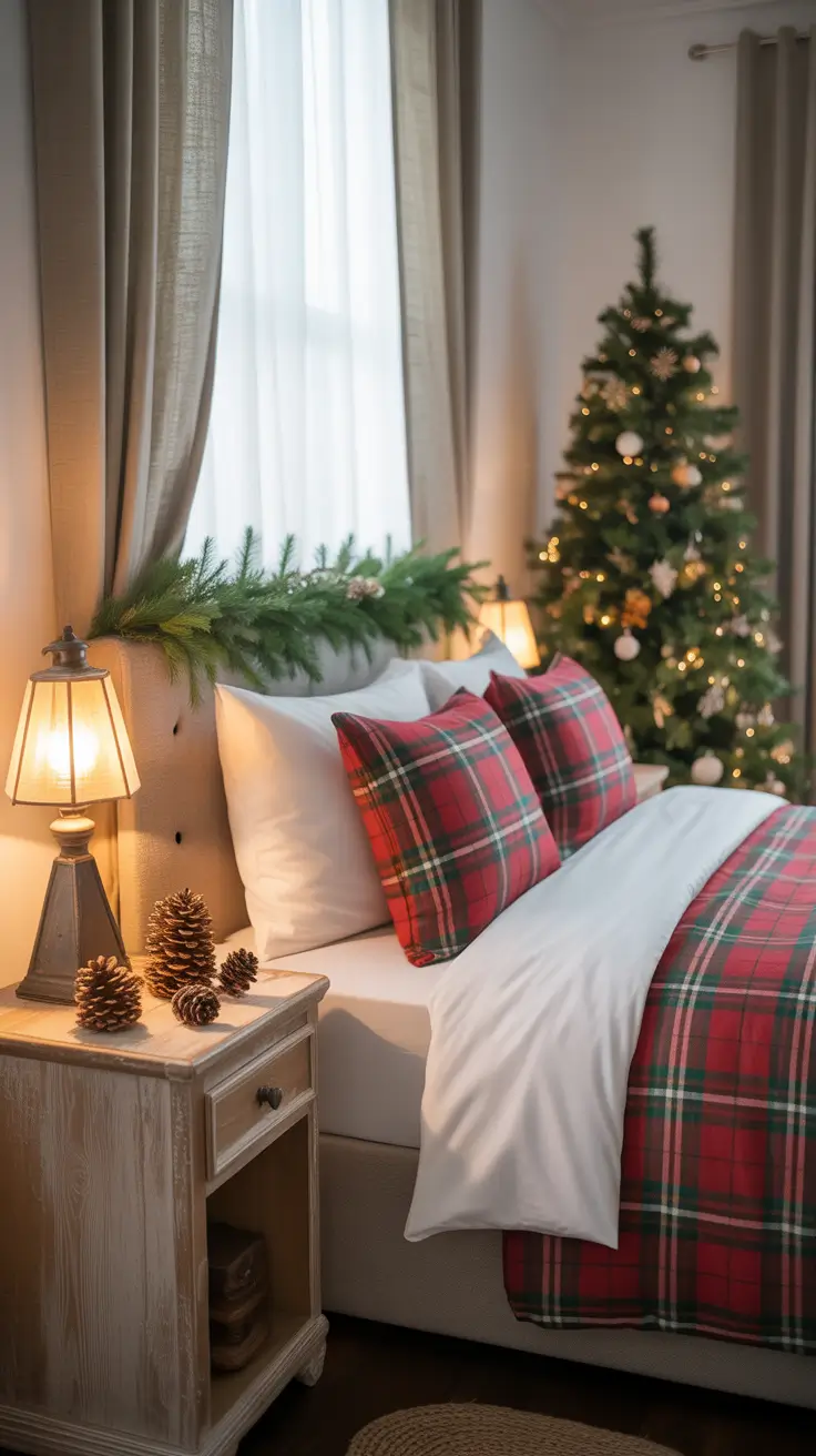 Christmas Bedroom Decor Ideas 2025: Cozy, Trendy & Elegant Holiday Inspiration