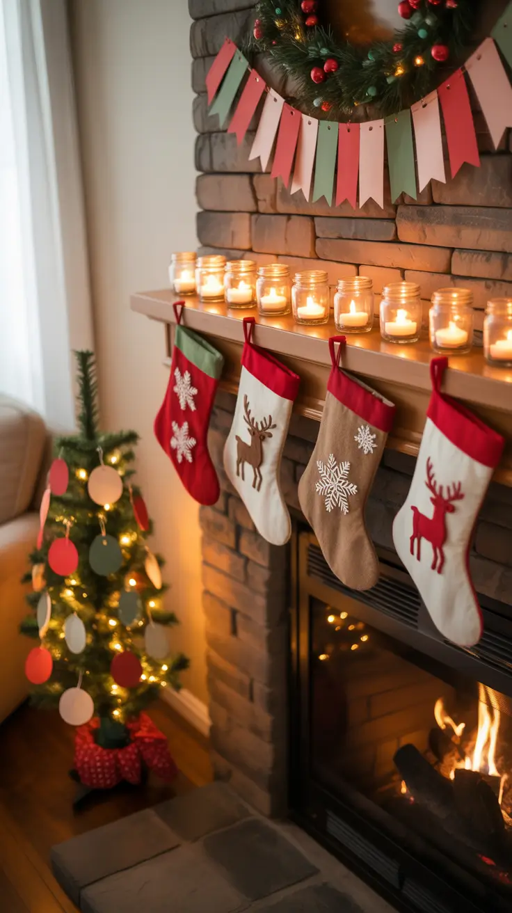 Christmas Mantle Decor Ideas 2025: Elegant, Rustic, and Whimsical Fireplace Inspiration