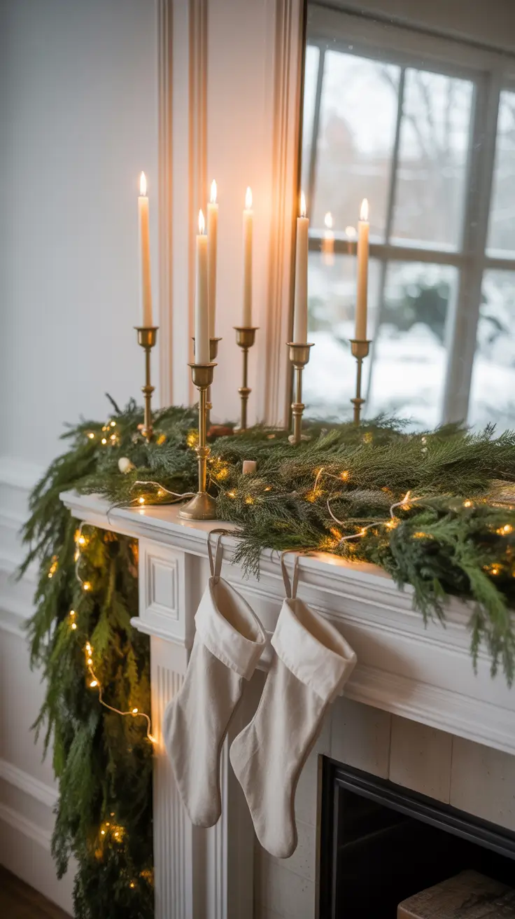 Christmas Fireplace Decor Ideas 2025: Elegant, Cozy, and Creative Holiday Styles
