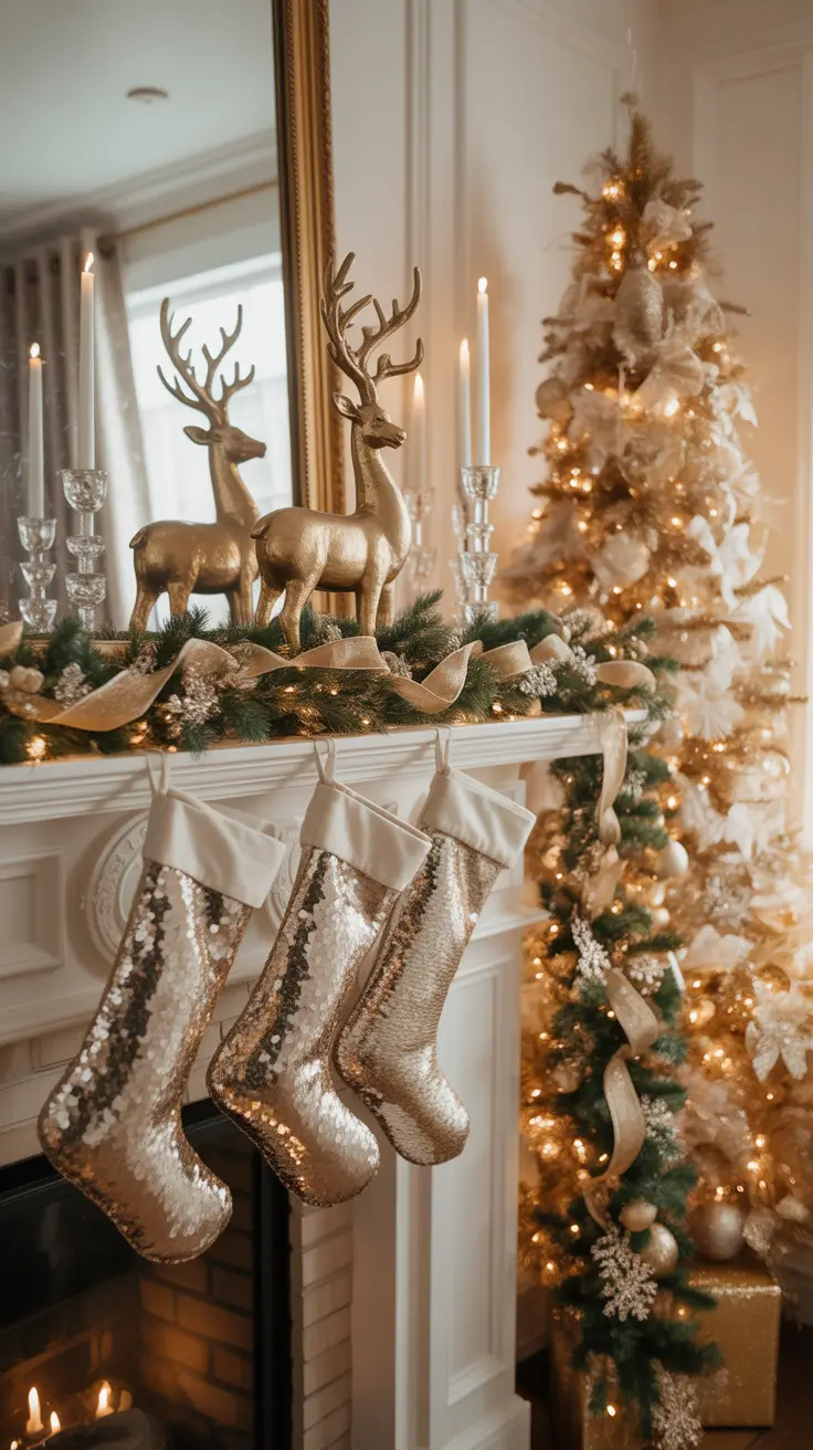 Christmas Mantle Decor Ideas 2025: Elegant, Rustic, and Whimsical Fireplace Inspiration
