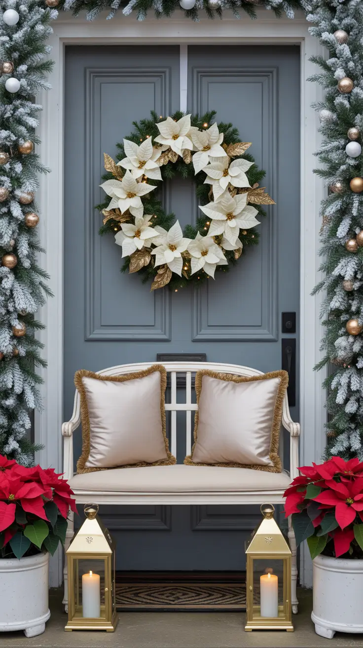 Christmas Wreaths for Front Door Ideas 2025: Unique, Elegant and Rustic Holiday Decor