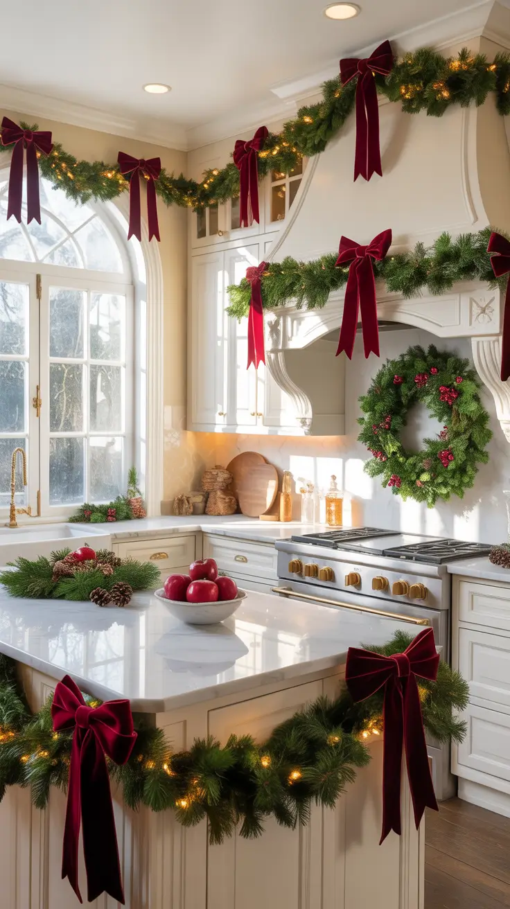 Christmas Kitchen Decor Ideas 2025 – Stylish and Festive Trends for a Cozy Holiday Home
