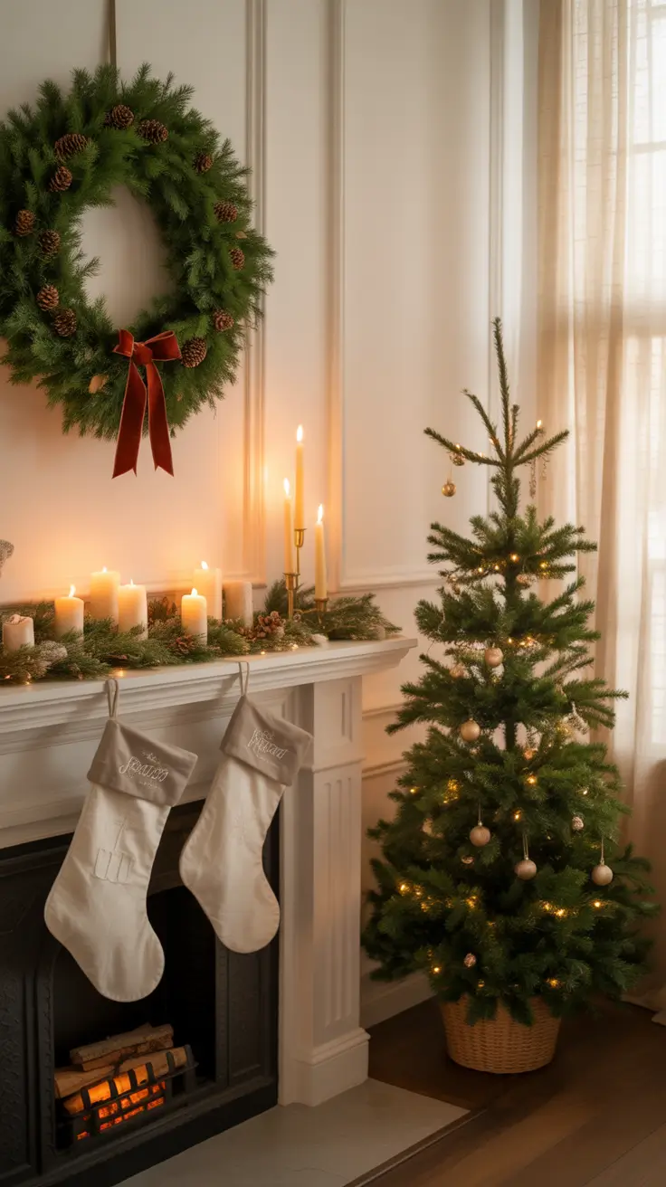 Christmas Mantle Decor Ideas 2025: Elegant, Rustic, and Whimsical Fireplace Inspiration