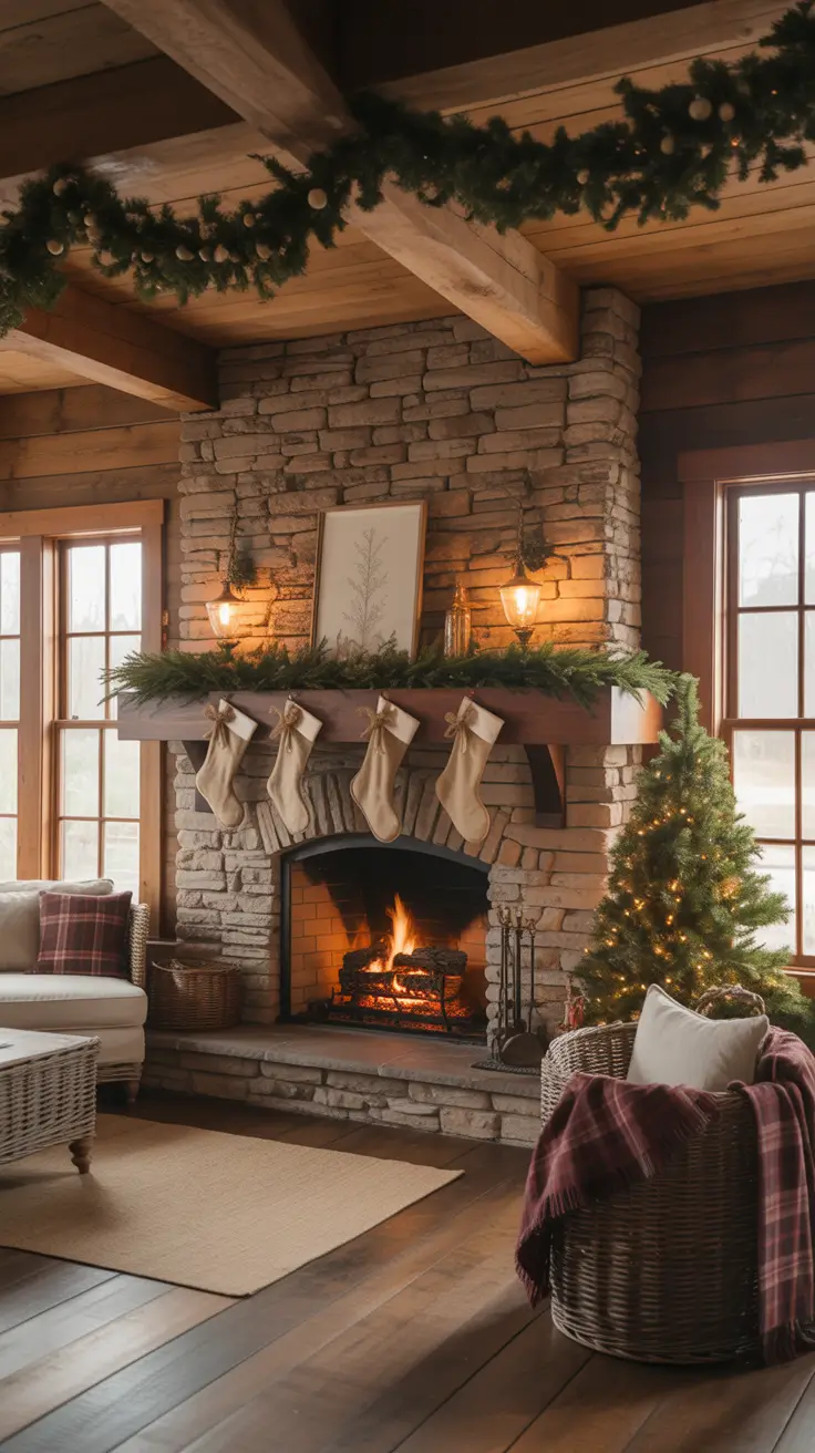 Christmas Fireplace Decor Ideas 2025: Elegant, Cozy, and Creative Holiday Styles