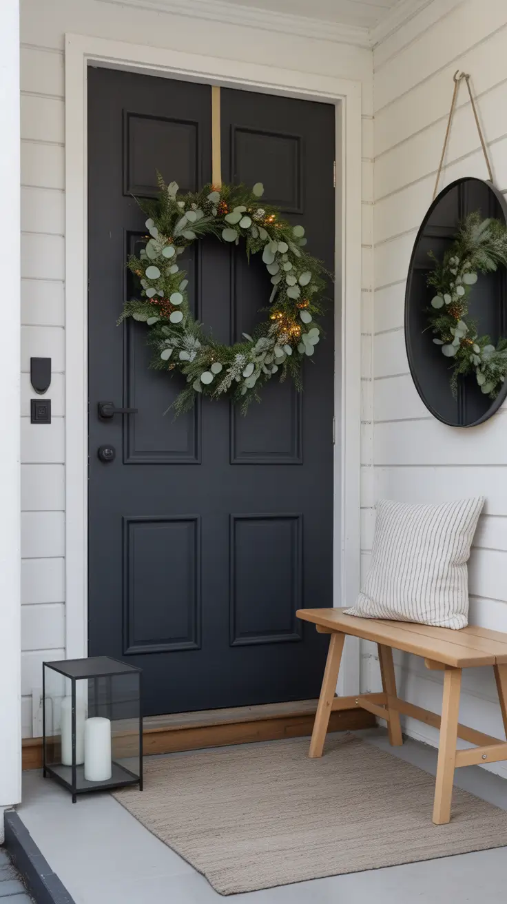 Christmas Wreaths for Front Door Ideas 2025: Unique, Elegant and Rustic Holiday Decor