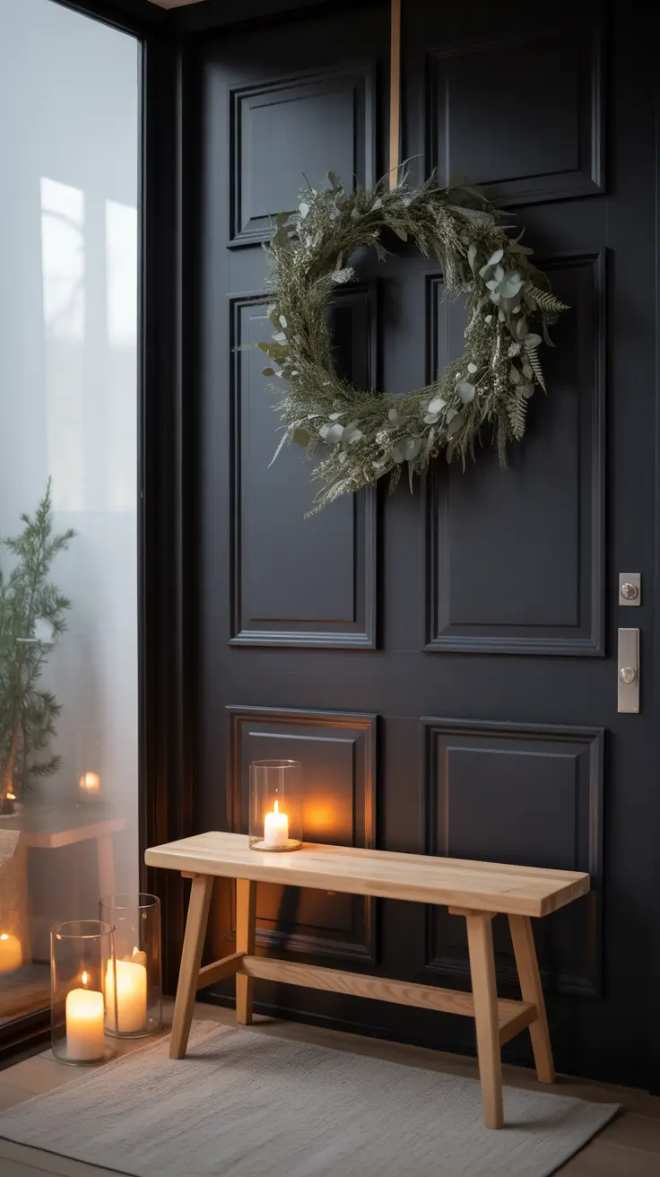 Christmas Wreaths for Front Door Ideas 2025: Unique, Elegant and Rustic Holiday Decor