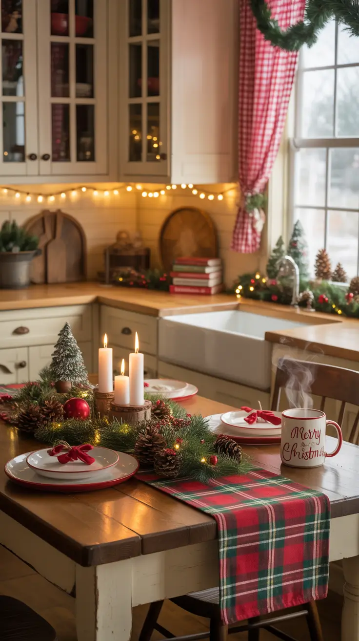 Christmas Kitchen Decor Ideas 2025 – Stylish and Festive Trends for a Cozy Holiday Home
