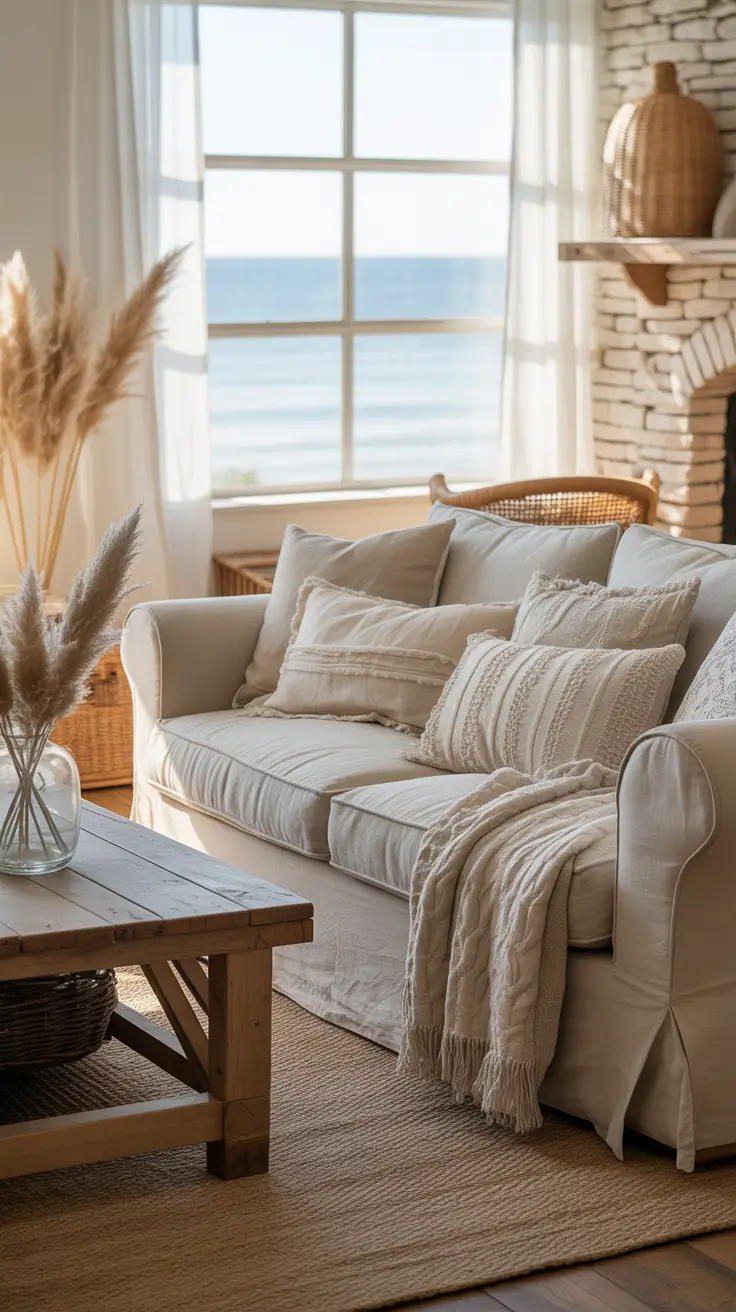 Farmhouse Living Room Ideas 2026 – Cozy, Rustic & Modern Inspirations