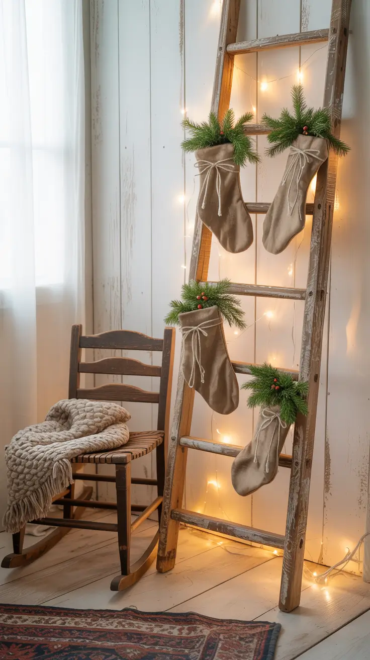 Vintage Christmas Decor Ideas 2025: Cozy Rustic & Farmhouse Country Inspiration