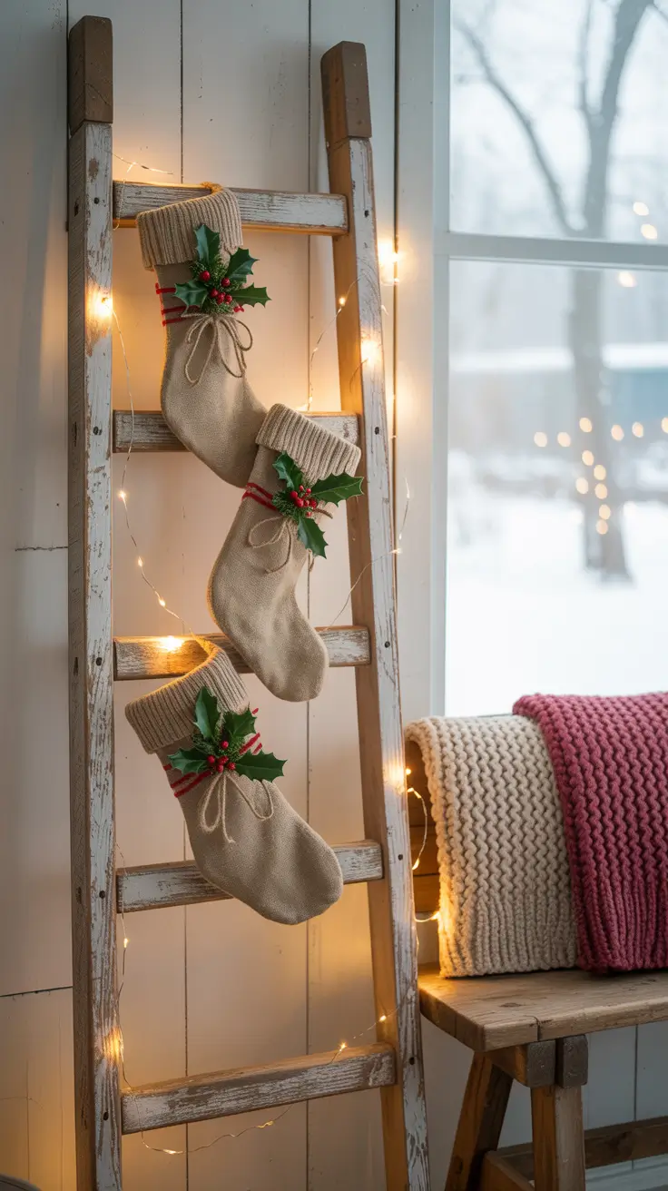 Vintage Christmas Decor Ideas 2025: Cozy Rustic & Farmhouse Country Inspiration