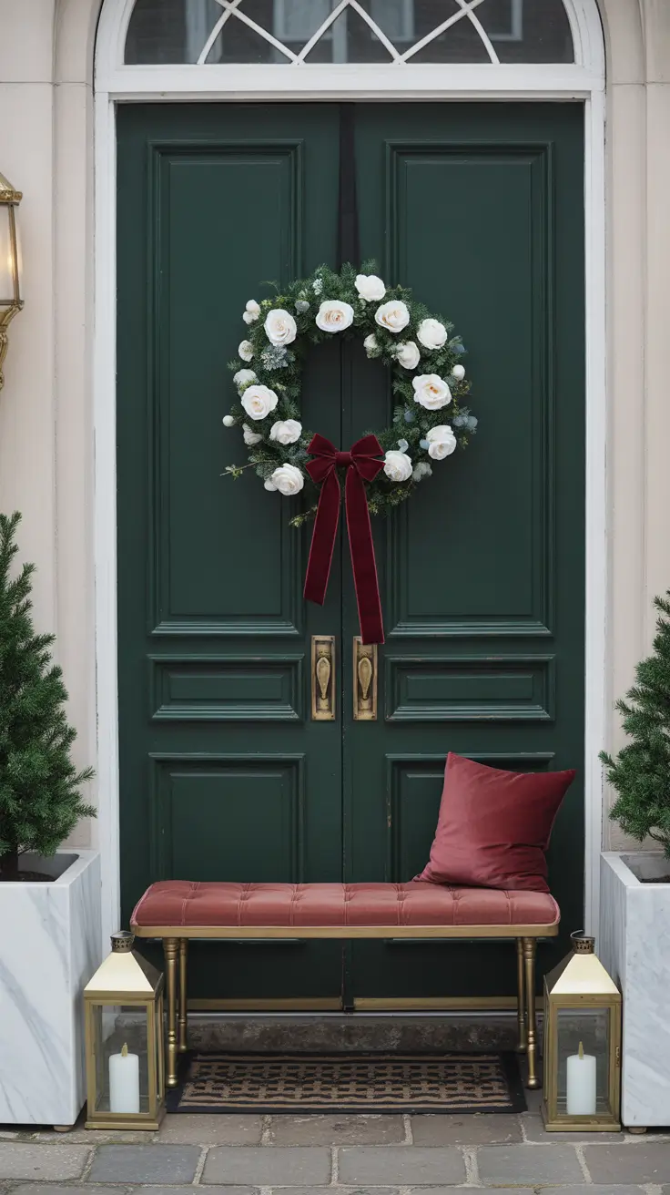 Christmas Wreaths for Front Door Ideas 2025: Unique, Elegant and Rustic Holiday Decor