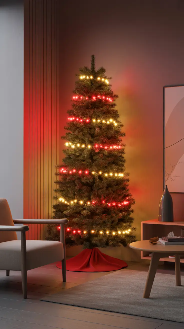 Red and White Christmas Lights 2025 – Inspiring House Ideas for Indoors and Outdoors