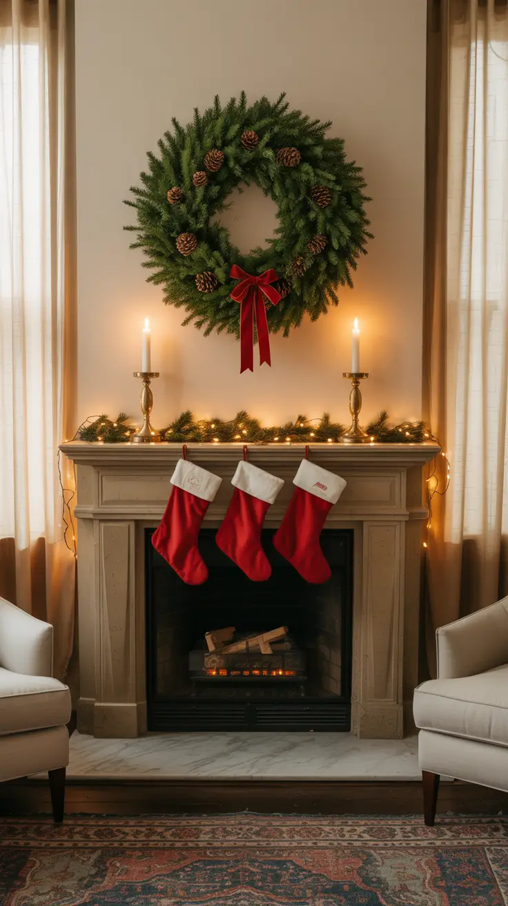 Christmas Fireplace Decor Ideas 2025: Elegant, Cozy, and Creative Holiday Styles