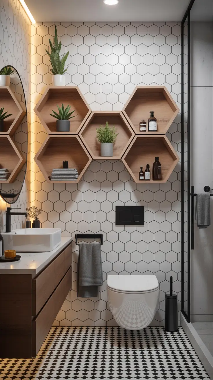 Bathroom Shelves Ideas 2026: Creative, Modern & Functional Storage Solutions