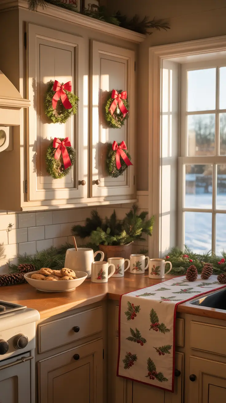 Christmas Kitchen Decor Ideas 2025 – Stylish and Festive Trends for a Cozy Holiday Home