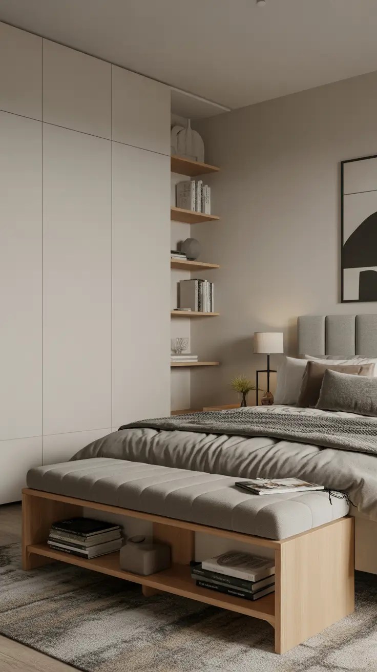 Bedroom Bench Ideas 2026 for Modern, Cozy, and Functional Interiors