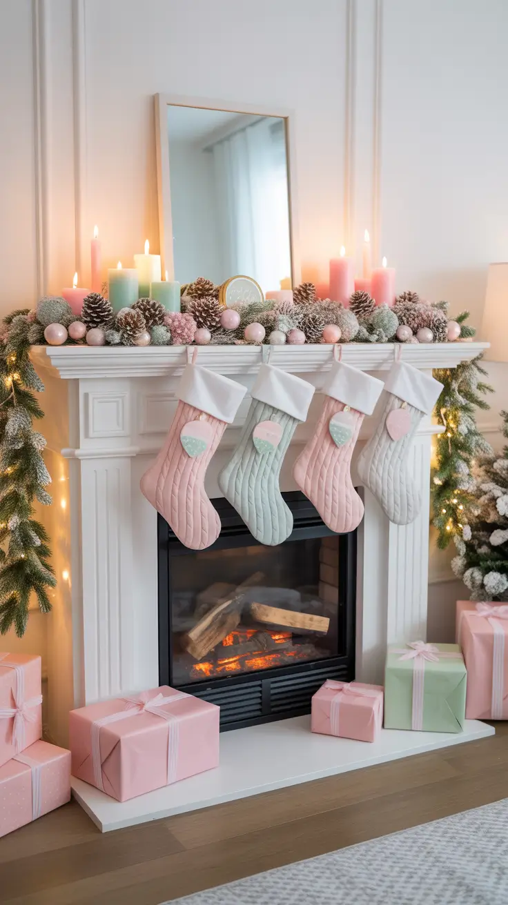 Christmas Mantle Decor Ideas 2025: Elegant, Rustic, and Whimsical Fireplace Inspiration