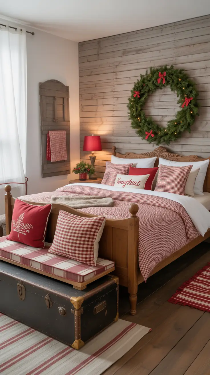 Christmas Bedroom Decor Ideas 2025: Cozy, Trendy & Elegant Holiday Inspiration