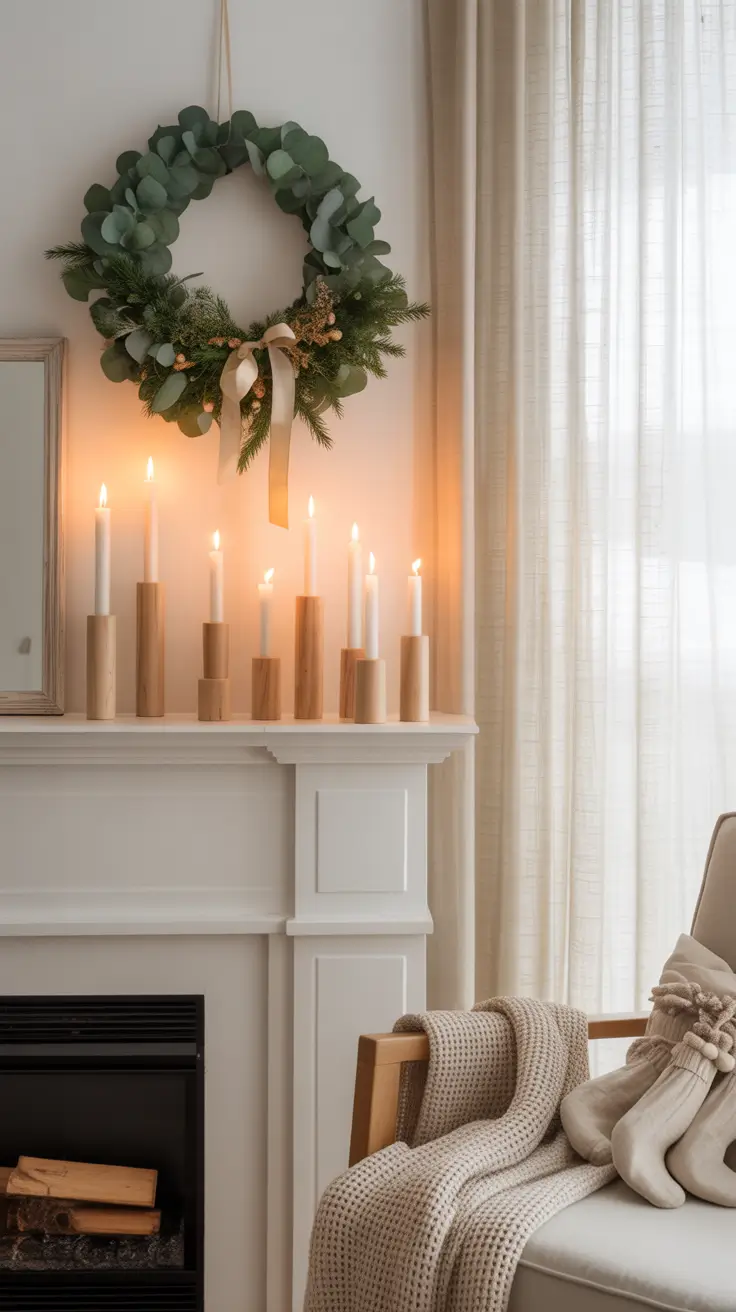 Christmas Mantle Decor Ideas 2025: Elegant, Rustic, and Whimsical Fireplace Inspiration