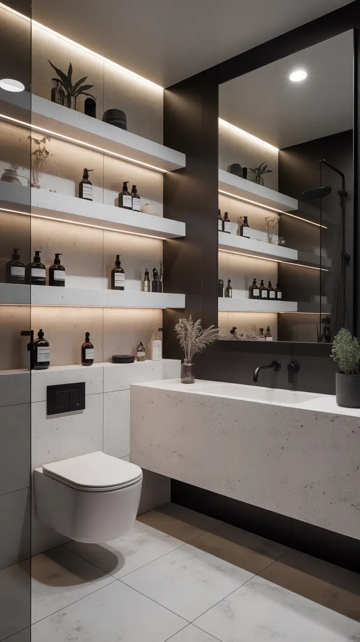 Bathroom Shelves Ideas 2026: Creative, Modern & Functional Storage Solutions