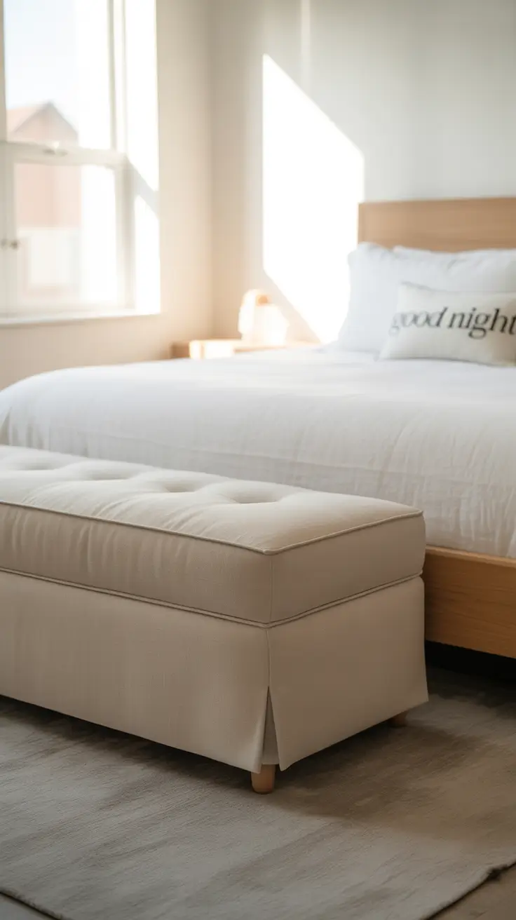 Bedroom Bench Ideas 2026 for Modern, Cozy, and Functional Interiors