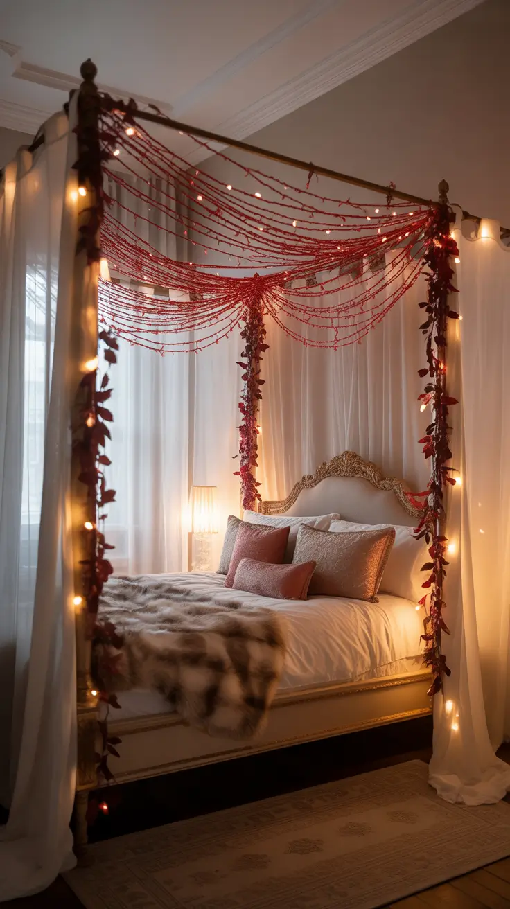 Magical Christmas Lights in the Bedroom 2025 – Cozy and Creative Decor Ideas
