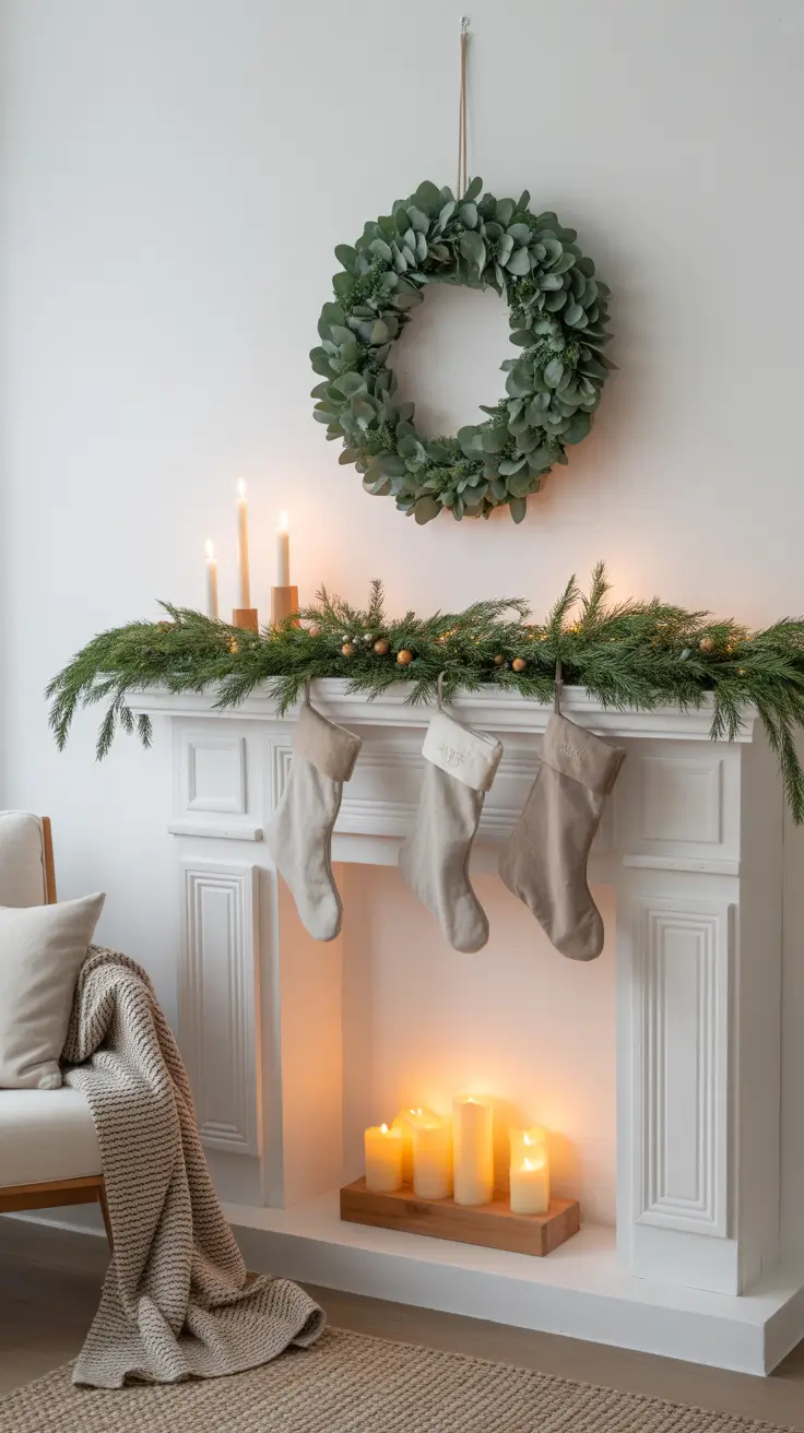 Christmas Mantle Decor Ideas 2025: Elegant, Rustic, and Whimsical Fireplace Inspiration