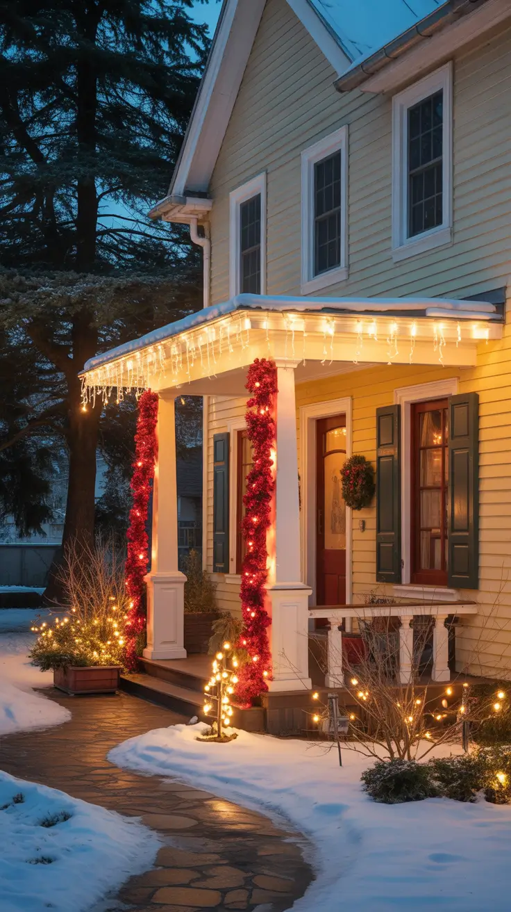 Red and White Christmas Lights 2025 – Inspiring House Ideas for Indoors and Outdoors