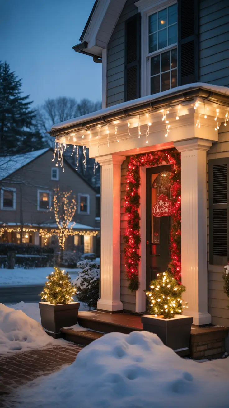 Red and White Christmas Lights 2025 – Inspiring House Ideas for Indoors and Outdoors