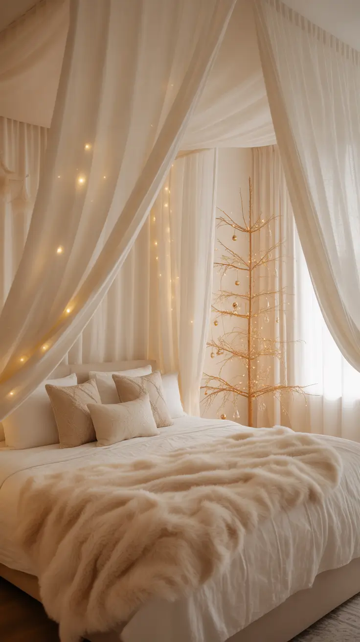 Christmas Bedroom Decor Ideas 2025: Cozy, Trendy & Elegant Holiday Inspiration