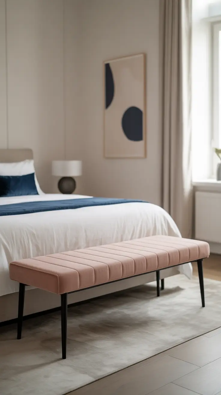 Bedroom Bench Ideas 2026 for Modern, Cozy, and Functional Interiors