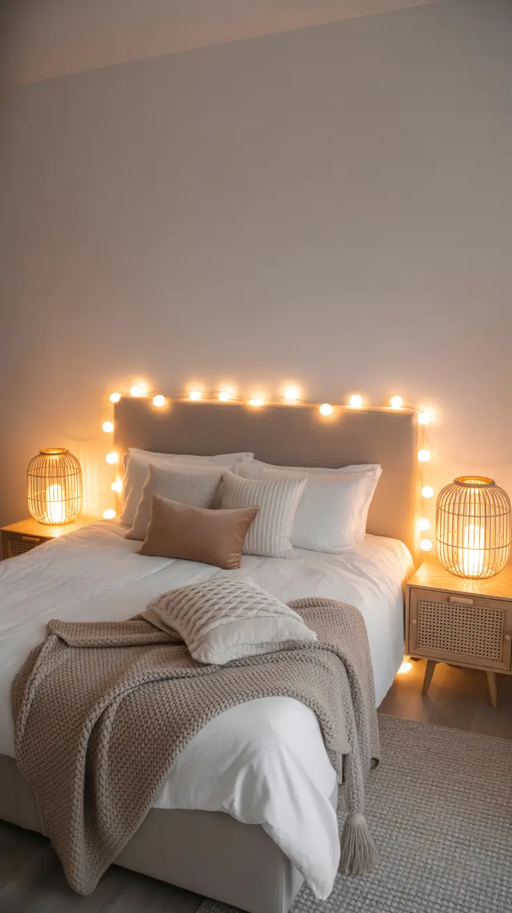 Magical Christmas Lights in the Bedroom 2025 – Cozy and Creative Decor Ideas
