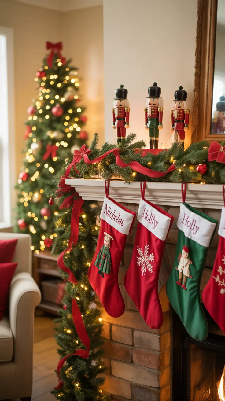 Christmas Mantle Decor Ideas 2025: Elegant, Rustic, and Whimsical Fireplace Inspiration