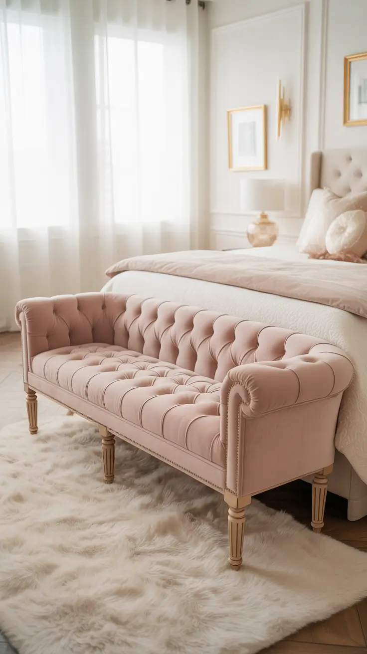 Bedroom Bench Ideas 2026 for Modern, Cozy, and Functional Interiors