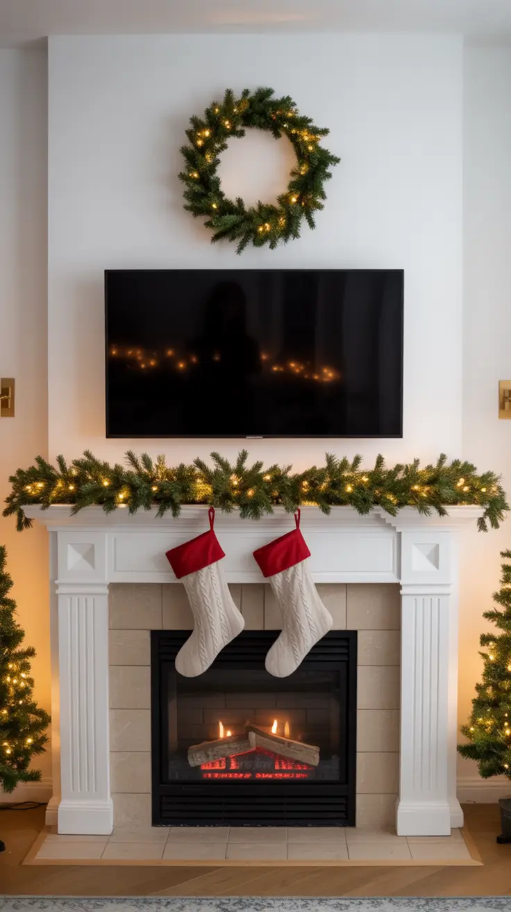 Christmas Fireplace Decor Ideas 2025: Elegant, Cozy, and Creative Holiday Styles