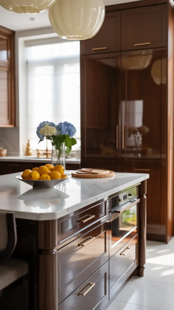 Brown Kitchen Ideas 2026: Modern Dark and Rustic Decor Inspiration