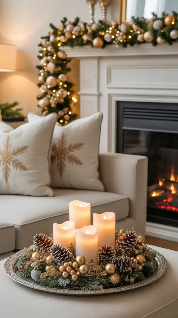 Christmas Mantle Decor Ideas 2025: Elegant, Rustic, and Whimsical Fireplace Inspiration