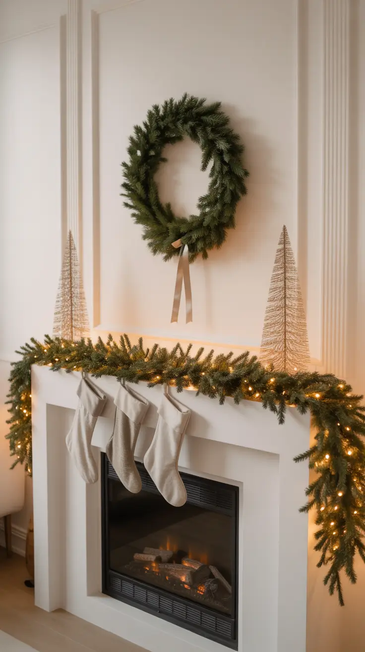 Christmas Fireplace Decor Ideas 2025: Elegant, Cozy, and Creative Holiday Styles