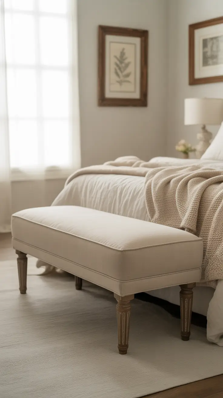 Bedroom Bench Ideas 2026 for Modern, Cozy, and Functional Interiors