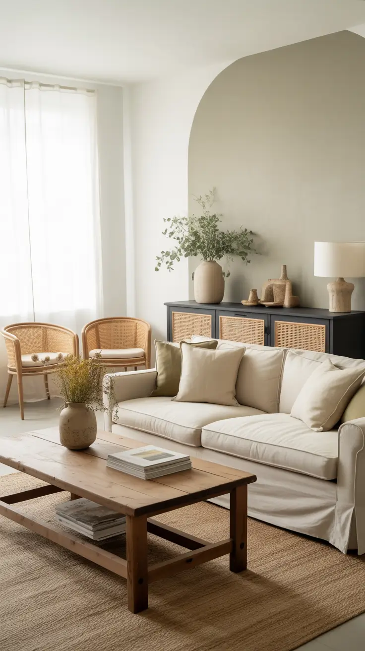 Farmhouse Living Room Ideas 2026 – Cozy, Rustic & Modern Inspirations